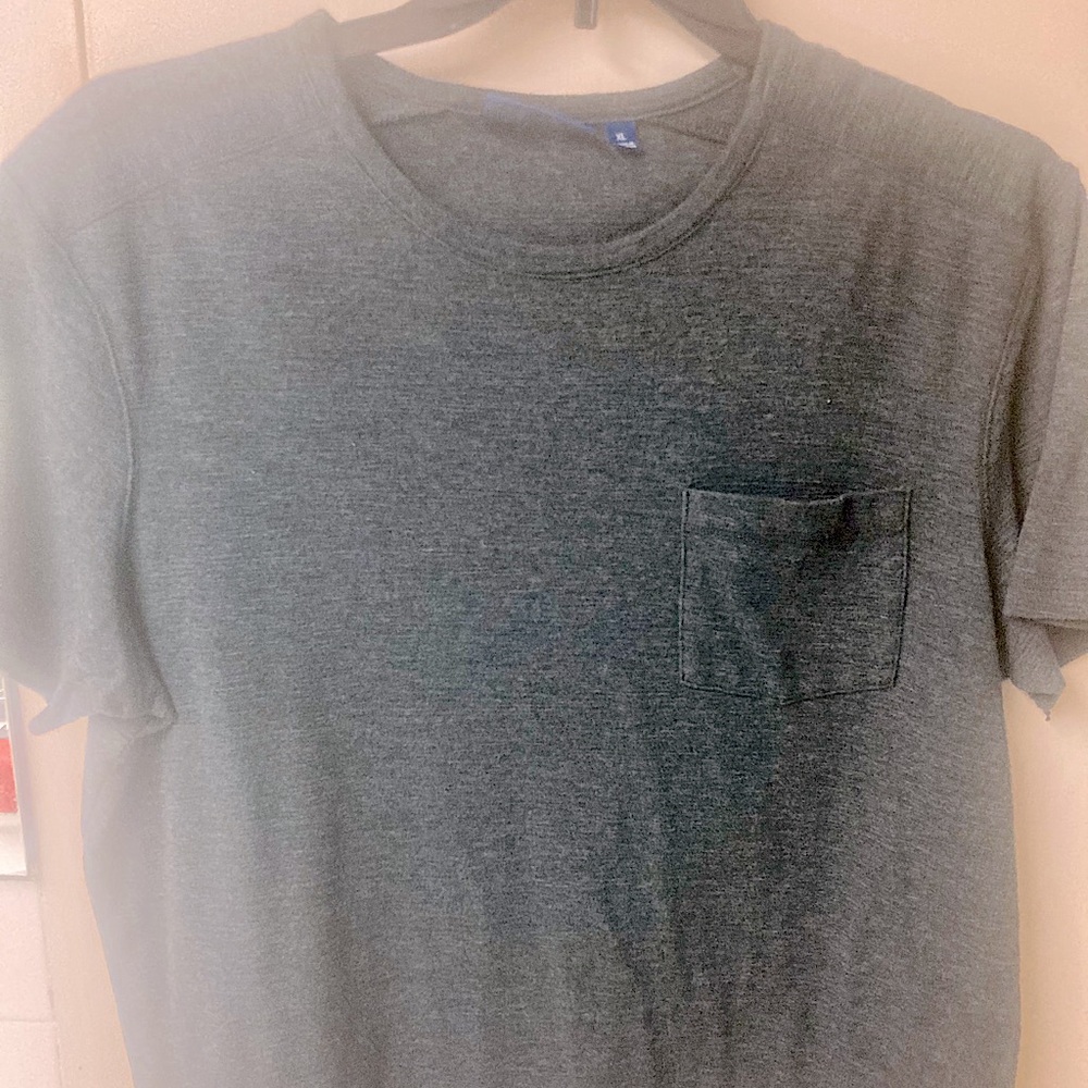 Apt 9 Short Sleeve Casual Shirt Blue XL